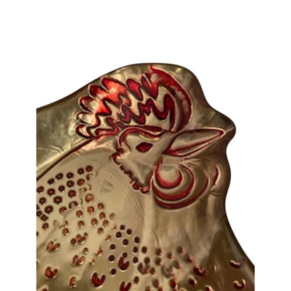 Westmoreland 16" Glass Shaped Turkey Platter - Picture 2 of 10